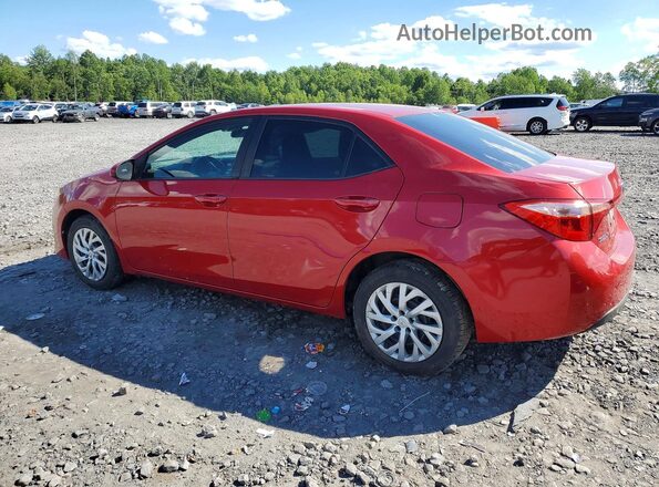 2T1BURHE1HC906919 2017 TOYOTA COROLLA Red Tył lewy