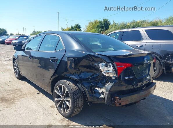 2T1BURHE1HC911411 2017 TOYOTA COROLLA Black Tył lewy