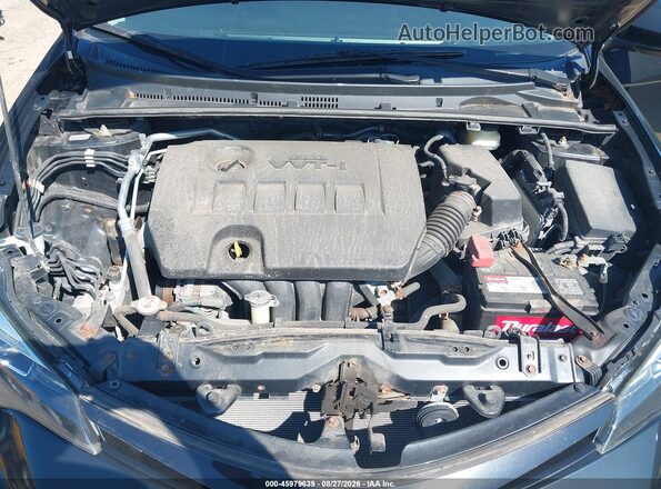 2T1BURHE1HC911411 2017 TOYOTA COROLLA Black Widok z tyłu