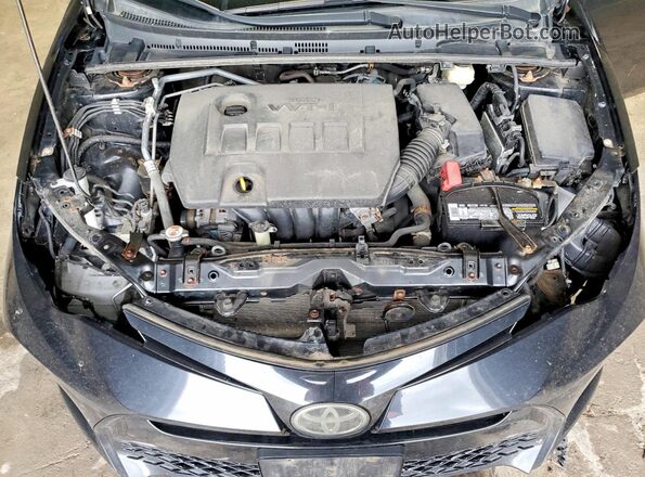 2T1BURHE1HC915197 2017 TOYOTA COROLLA Black უკანა სალონის ხედი