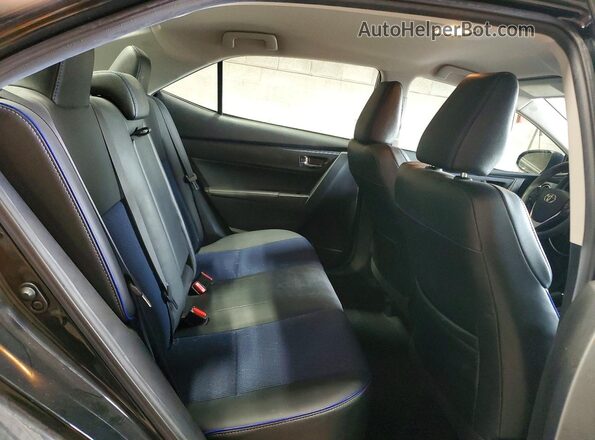 2T1BURHE1HC915197 2017 TOYOTA COROLLA Black უკანა სავარძლების ხედი