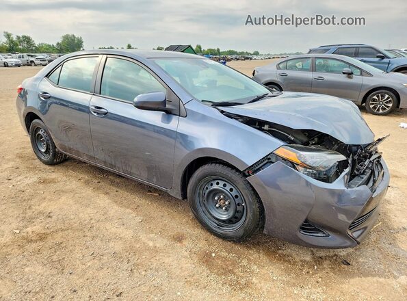 2T1BURHE1HC930251 2017 TOYOTA COROLLA Синий Передняя правая четверть