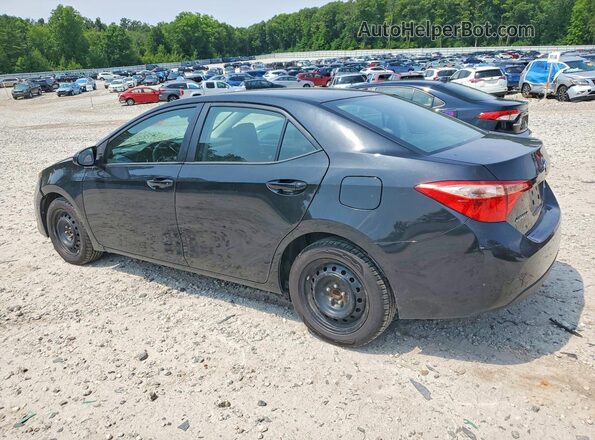 2T1BURHE1HC958177 2017 TOYOTA COROLLA Black Rear left