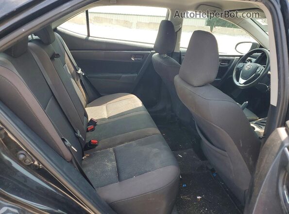 2T1BURHE1HC958177 2017 TOYOTA COROLLA Black Rear seats view