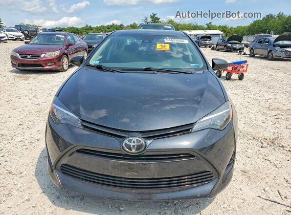 2T1BURHE1HC958177 2017 TOYOTA COROLLA Black Front view