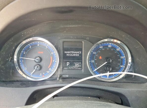 2T1BURHE1HC958177 2017 TOYOTA COROLLA Black Instrument cluster view