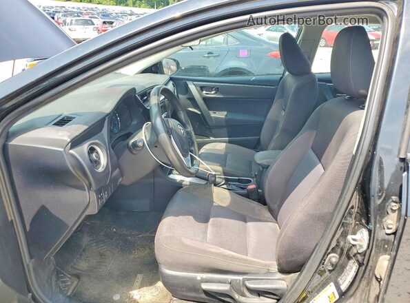 2T1BURHE1HC958177 2017 TOYOTA COROLLA Black Front interior view
