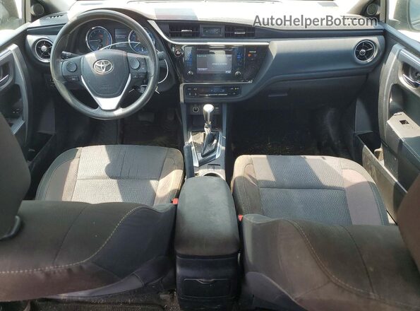 2T1BURHE1HC958177 2017 TOYOTA COROLLA Black Dashboard view