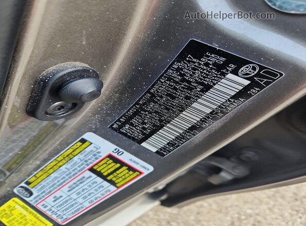 2T1BURHE1JC006639 2018 TOYOTA COROLLA Серый Вид подкапотного пространства