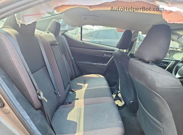 2T1BURHE1JC006639 2018 TOYOTA COROLLA Серый Вид задних сидений