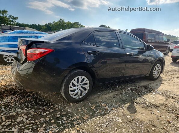 2T1BURHE1JC016233 2018 TOYOTA COROLLA Black Հետևի աջ