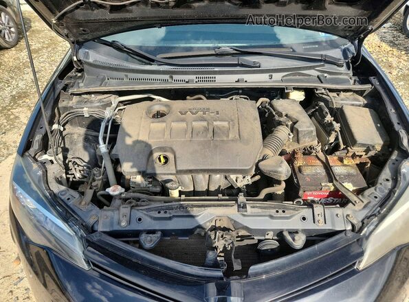 2T1BURHE1JC016233 2018 TOYOTA COROLLA Black Սալոնի հետևի տեսք