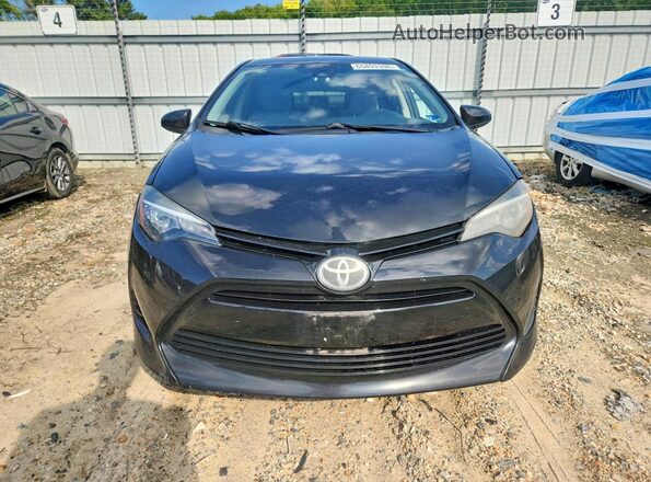 2T1BURHE1JC016233 2018 TOYOTA COROLLA Black Դիմացի տեսք