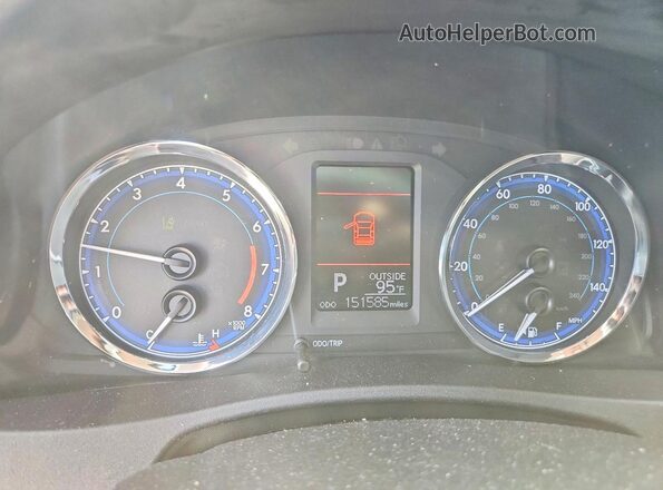 2T1BURHE1JC016233 2018 TOYOTA COROLLA Black Սարքավորումների վահանակի տեսք