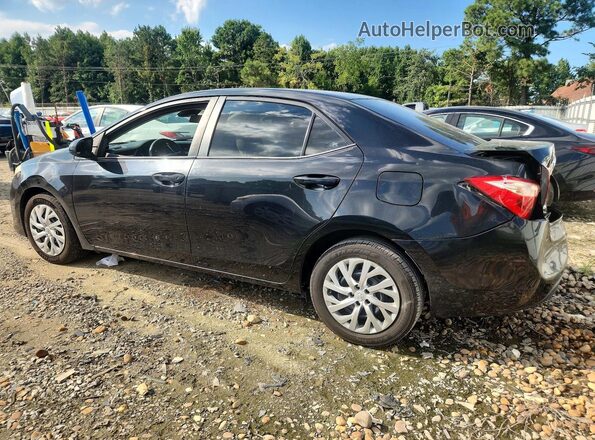 2T1BURHE1JC016233 2018 TOYOTA COROLLA Black Հետևի ձախ