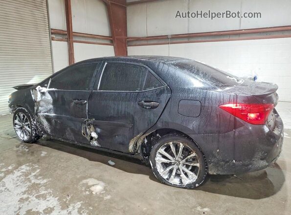 2T1BURHE1JC019469 2018 TOYOTA COROLLA Black Rear left
