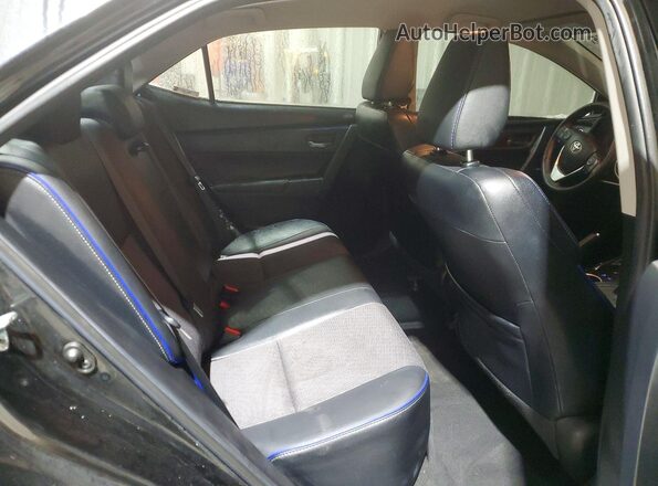2T1BURHE1JC019469 2018 TOYOTA COROLLA Black Rear seats view