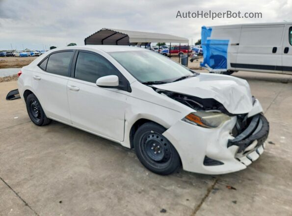 2T1BURHE1JC020413 2018 TOYOTA COROLLA White Առջևի աջ