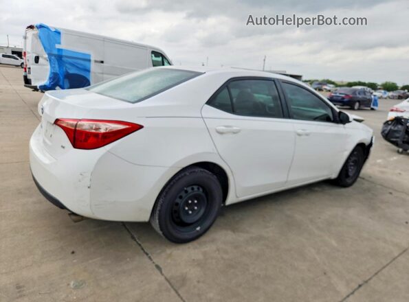2T1BURHE1JC020413 2018 TOYOTA COROLLA White Հետևի աջ