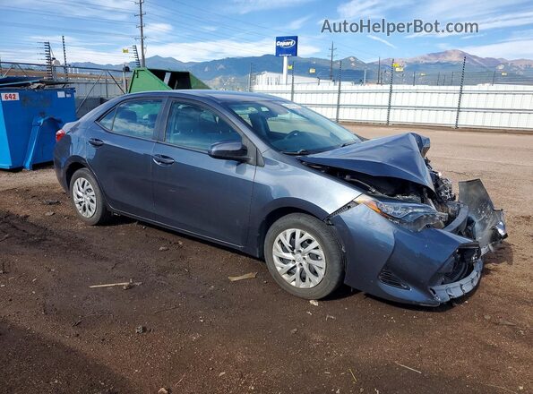 2T1BURHE1JC029404 2018 TOYOTA COROLLA Gray Առջևի աջ