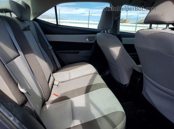 2T1BURHE1JC029404 2018 TOYOTA COROLLA Gray Հետևի նստատեղերի տեսք