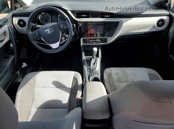 2T1BURHE1JC029404 2018 TOYOTA COROLLA Gray Առջևի վահանակի տեսք