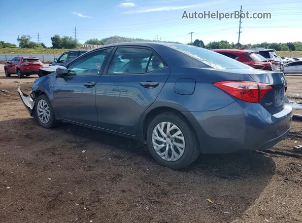 2T1BURHE1JC029404 2018 TOYOTA COROLLA Gray Հետևի ձախ