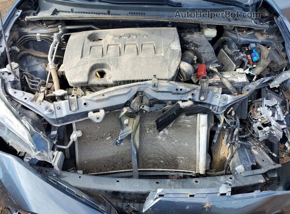 2T1BURHE1JC029404 2018 TOYOTA COROLLA Gray Սալոնի հետևի տեսք