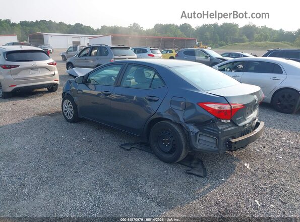 2T1BURHE1JC046798 2018 TOYOTA COROLLA Blue Tył lewy