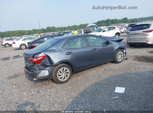 2T1BURHE1JC046798 2018 TOYOTA COROLLA Blue Tył prawy