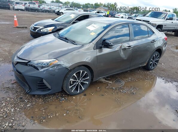 2T1BURHE1JC054139 2018 TOYOTA COROLLA Серый Передняя левая четверть