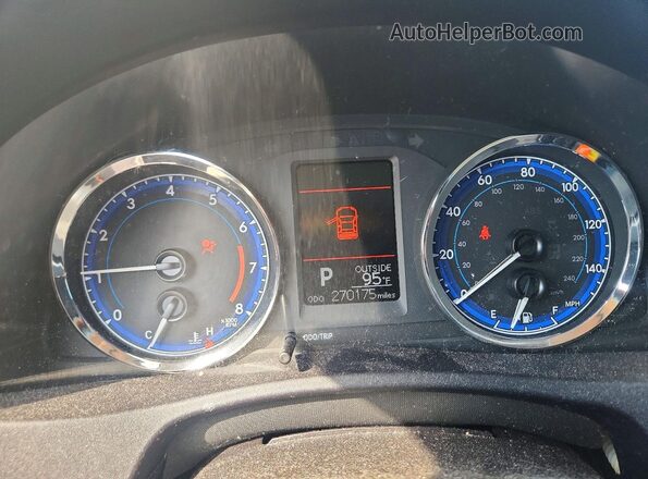 2T1BURHE1JC062600 2018 TOYOTA COROLLA White Vista del cuadro de instrumentos