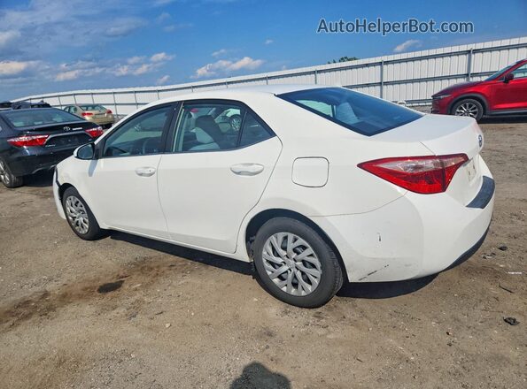 2T1BURHE1JC062600 2018 TOYOTA COROLLA White Trasero izquierdo