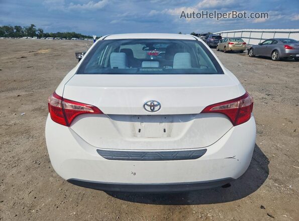 2T1BURHE1JC062600 2018 TOYOTA COROLLA White Vista trasera