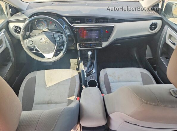 2T1BURHE1JC062600 2018 TOYOTA COROLLA White Vista del salpicadero