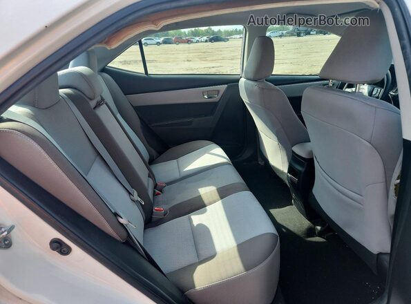 2T1BURHE1JC062600 2018 TOYOTA COROLLA White Vista de los asientos traseros