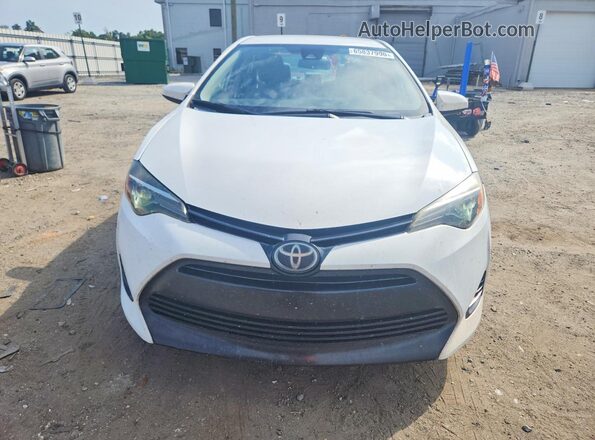 2T1BURHE1JC062600 2018 TOYOTA COROLLA White Vista frontal