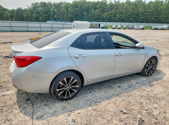 2T1BURHE1JC064329 2018 TOYOTA COROLLA Silver Tył prawy