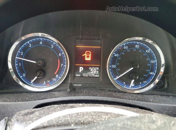 2T1BURHE1JC073287 2018 TOYOTA COROLLA Blue ხელსაწყოთა პანელის ხედი