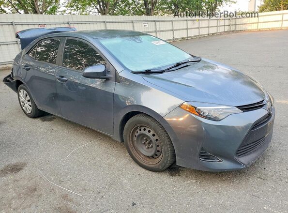 2T1BURHE1JC073287 2018 TOYOTA COROLLA Blue წინა მარჯვენა