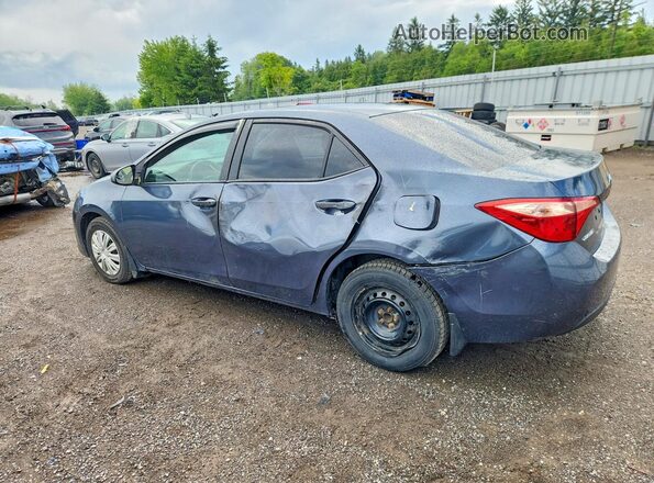 2T1BURHE1JC082832 2018 TOYOTA COROLLA Blue Rear left
