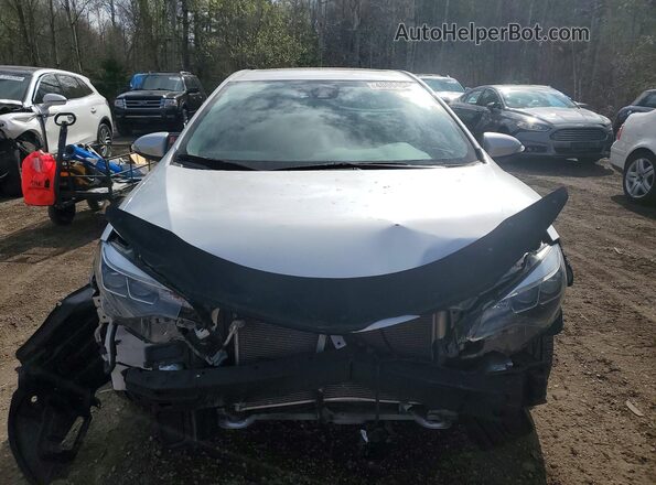 2T1BURHE1JC103713 2018 TOYOTA COROLLA Silver Front view