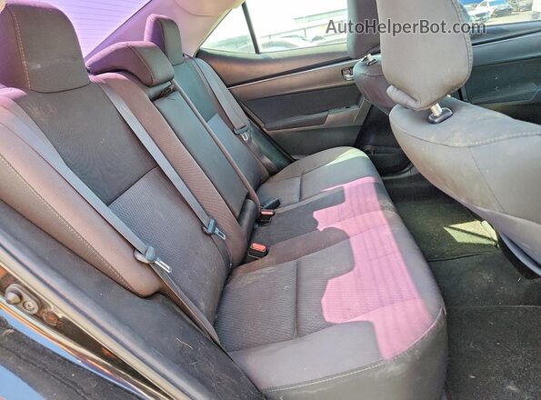 2T1BURHE1JC105459 2018 TOYOTA COROLLA Black Vista de los asientos traseros