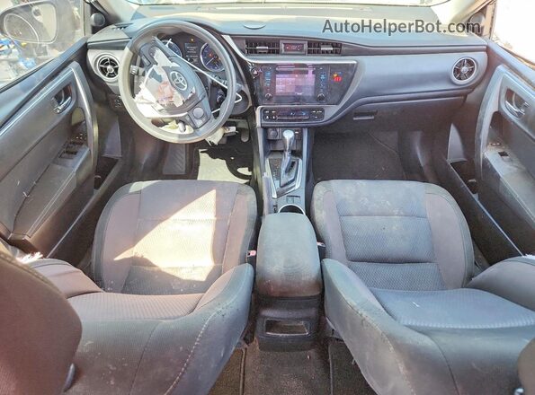 2T1BURHE1JC105459 2018 TOYOTA COROLLA Black Vista del salpicadero