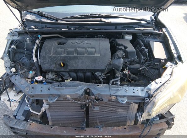 2T1BURHE1JC110452 2018 TOYOTA COROLLA Black Вид ззаду