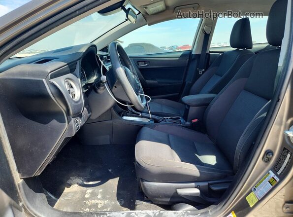 2T1BURHE1JC966382 2018 TOYOTA COROLLA Gray Vista interior delantera