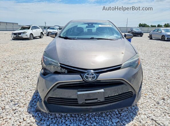 2T1BURHE1JC966382 2018 TOYOTA COROLLA Gray Vista frontal