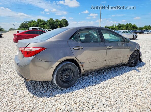 2T1BURHE1JC966382 2018 TOYOTA COROLLA Gray Trasero derecho
