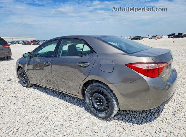 2T1BURHE1JC966382 2018 TOYOTA COROLLA Gray Trasero izquierdo