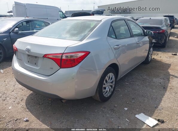 2T1BURHE1JC969878 2018 TOYOTA COROLLA Silver უკანა მარჯვენა